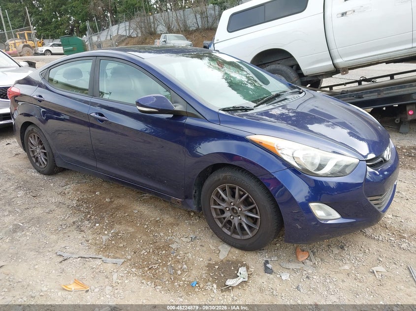 2012 HYUNDAI ELANTRA LIMITED | 5NPDH4AE1CH131134 | UPCARS