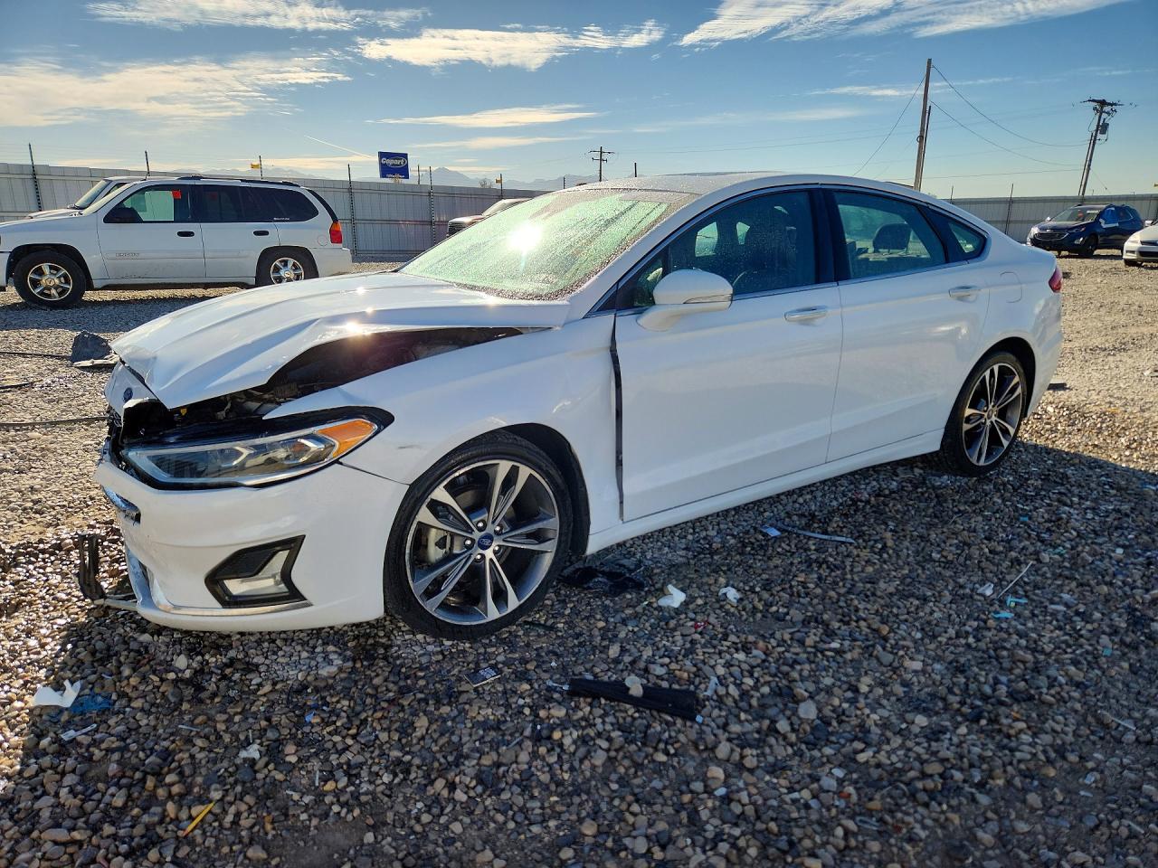 2019 FORD FUSION TITANIUM | 3FA6P0D90KR152643 | UPCARS