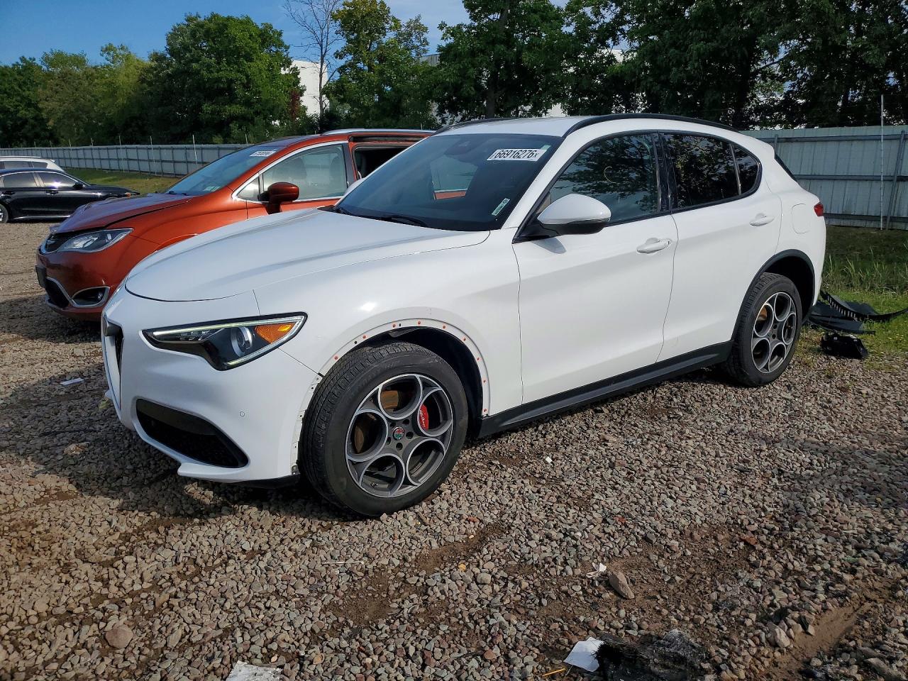 2019 ALFA ROMEO STELVIO TI | ZASPAKBN7K7C29566 | UPCARS