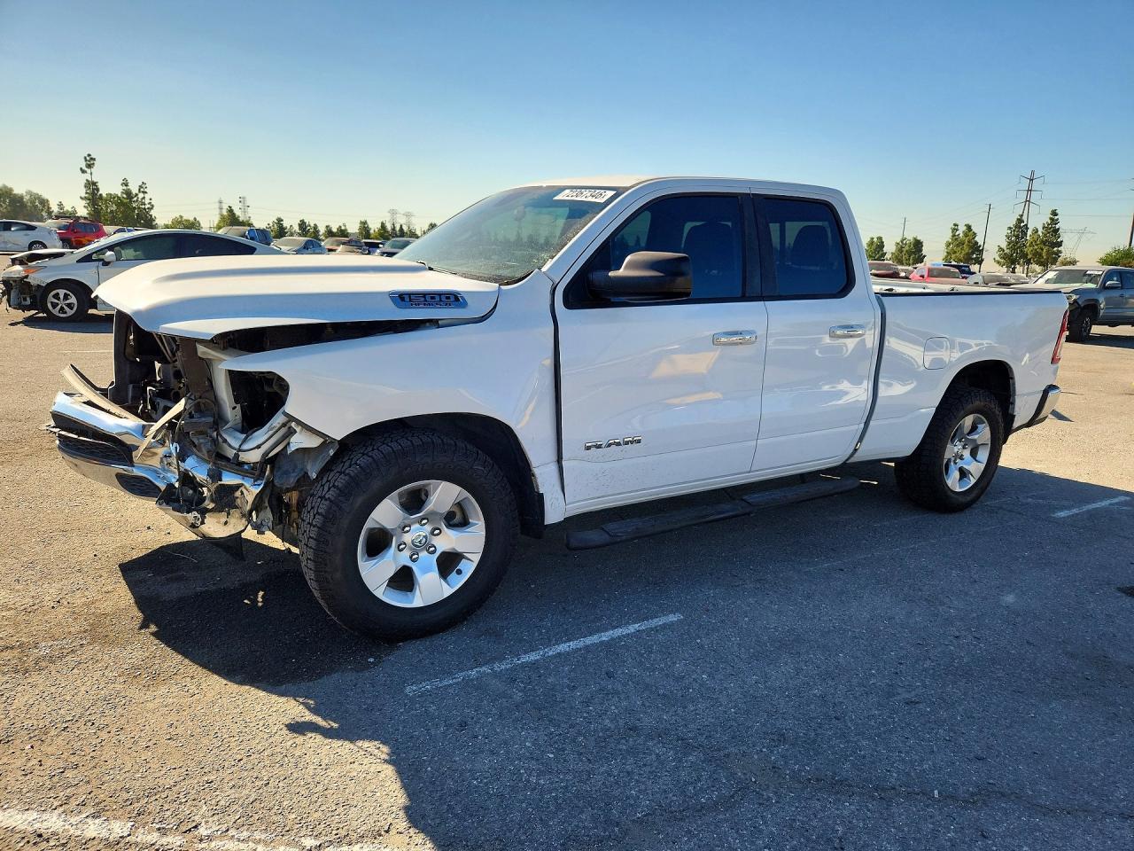 2019 RAM 1500 BIG HORN/LONE STAR | 1C6RREBT2KN912806 | UPCARS