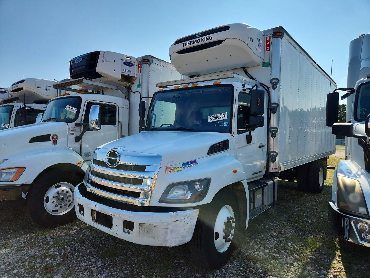 2018 HINO 268A REFRIGERATED BOX TRUCK | 5PVNJ8JR3J4S51555 | UPCARS