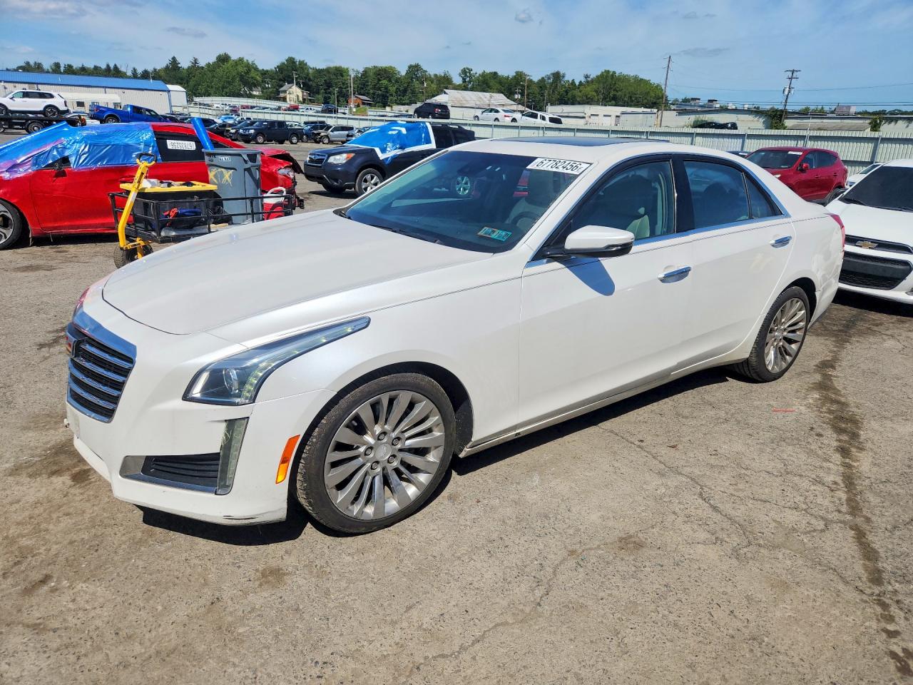 2019 CADILLAC CTS LUXURY | 1G6AX5SS4K0111135 | UPCARS