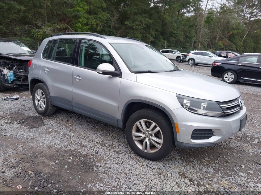 2016 VOLKSWAGEN TIGUAN S | WVGAV7AX0GW545743 | UPCARS