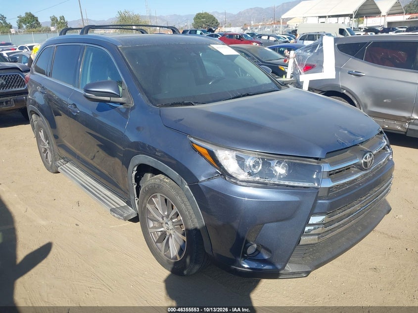 2017 TOYOTA HIGHLANDER XLE | 5TDKZRFH9HS510677 | UPCARS