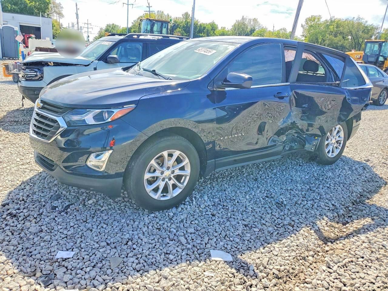 2021 CHEVROLET EQUINOX LT | 3GNAXUEV5MS112214 | UPCARS