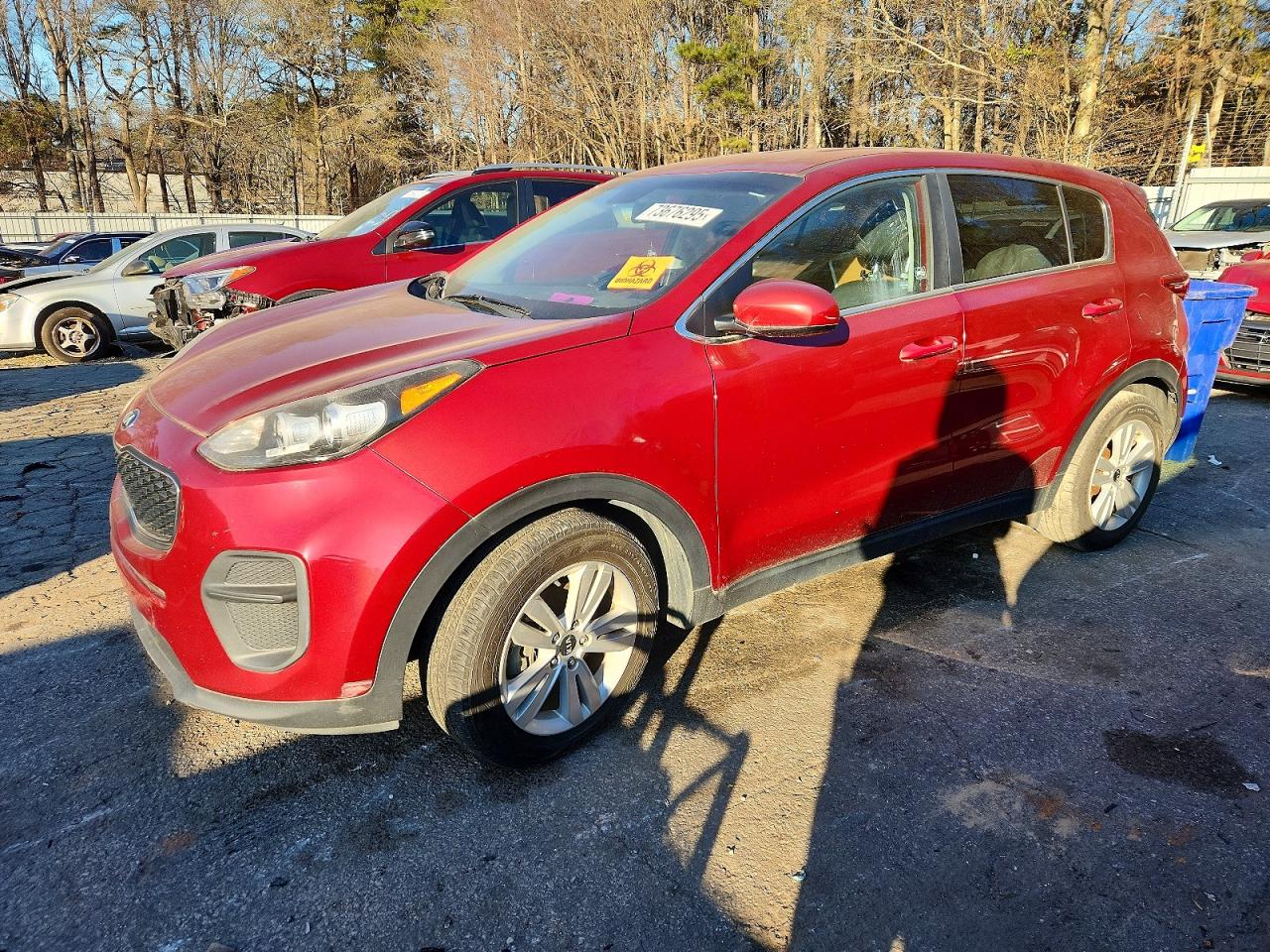 2017 KIA SPORTAGE LX | KNDPM3AC7H7216203 | UPCARS