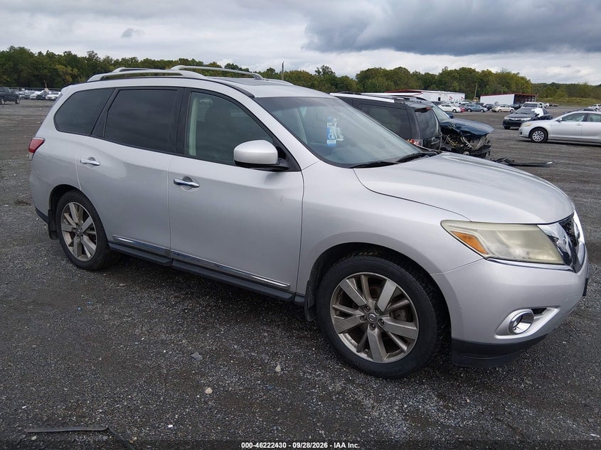 2015 NISSAN PATHFINDER PLATINUM | 5N1AR2MM5FC693296 | UPCARS