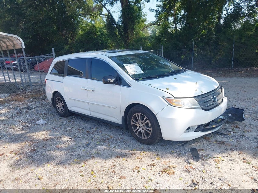 2013 HONDA ODYSSEY EX-L | 5FNRL5H68DB051886 | UPCARS