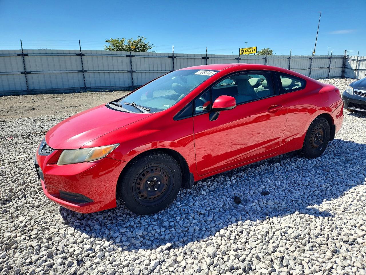 2012 HONDA CIVIC LX | 2HGFG3B50CH561445 | UPCARS