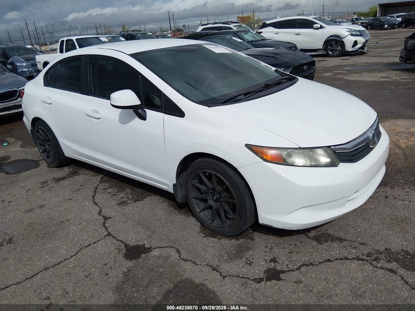 2012 HONDA CIVIC SDN LX | 19XFB2F54CE344719 | UPCARS