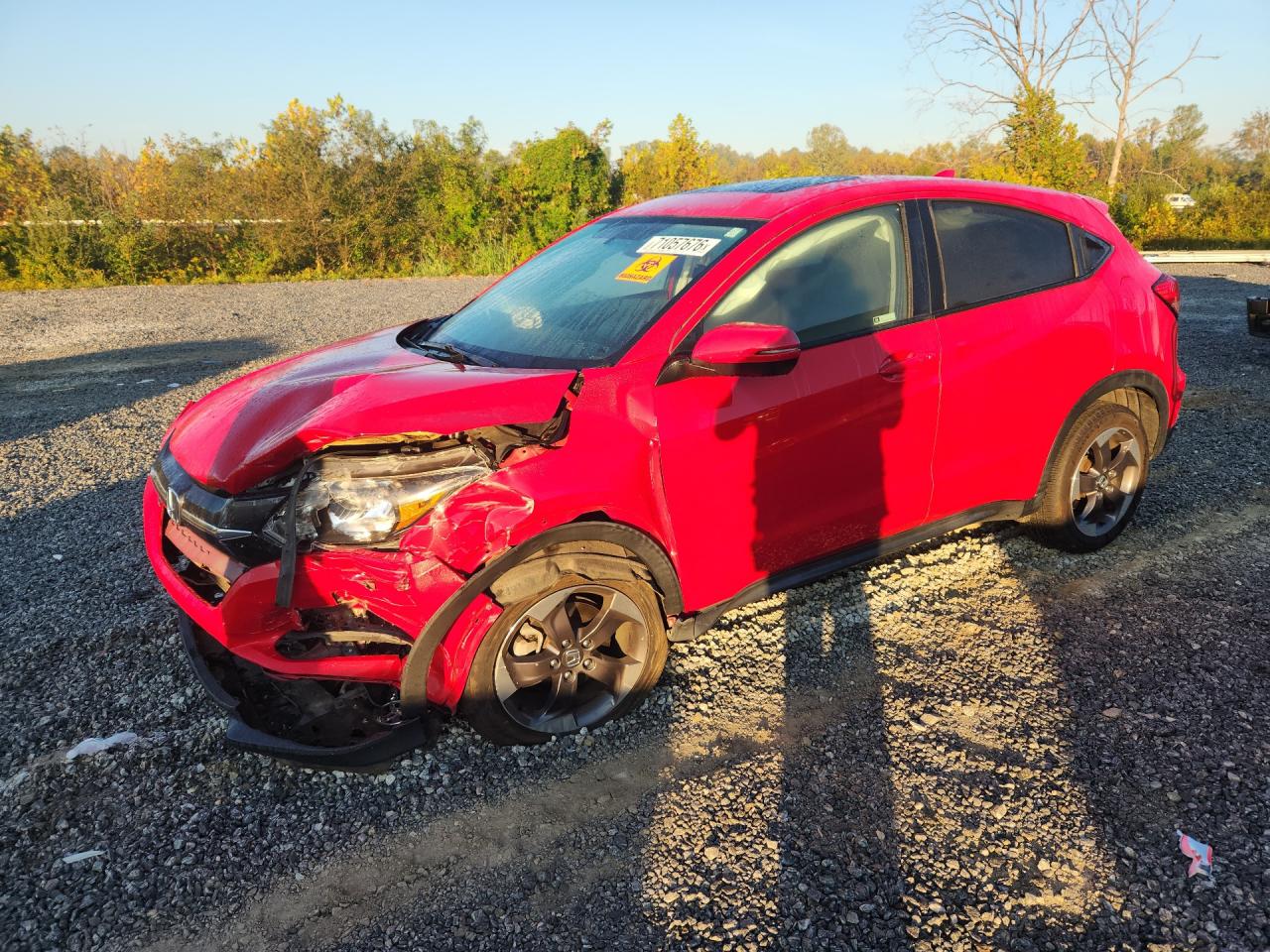 2018 HONDA HR-V EX | 3CZRU6H59JM716967 | UPCARS