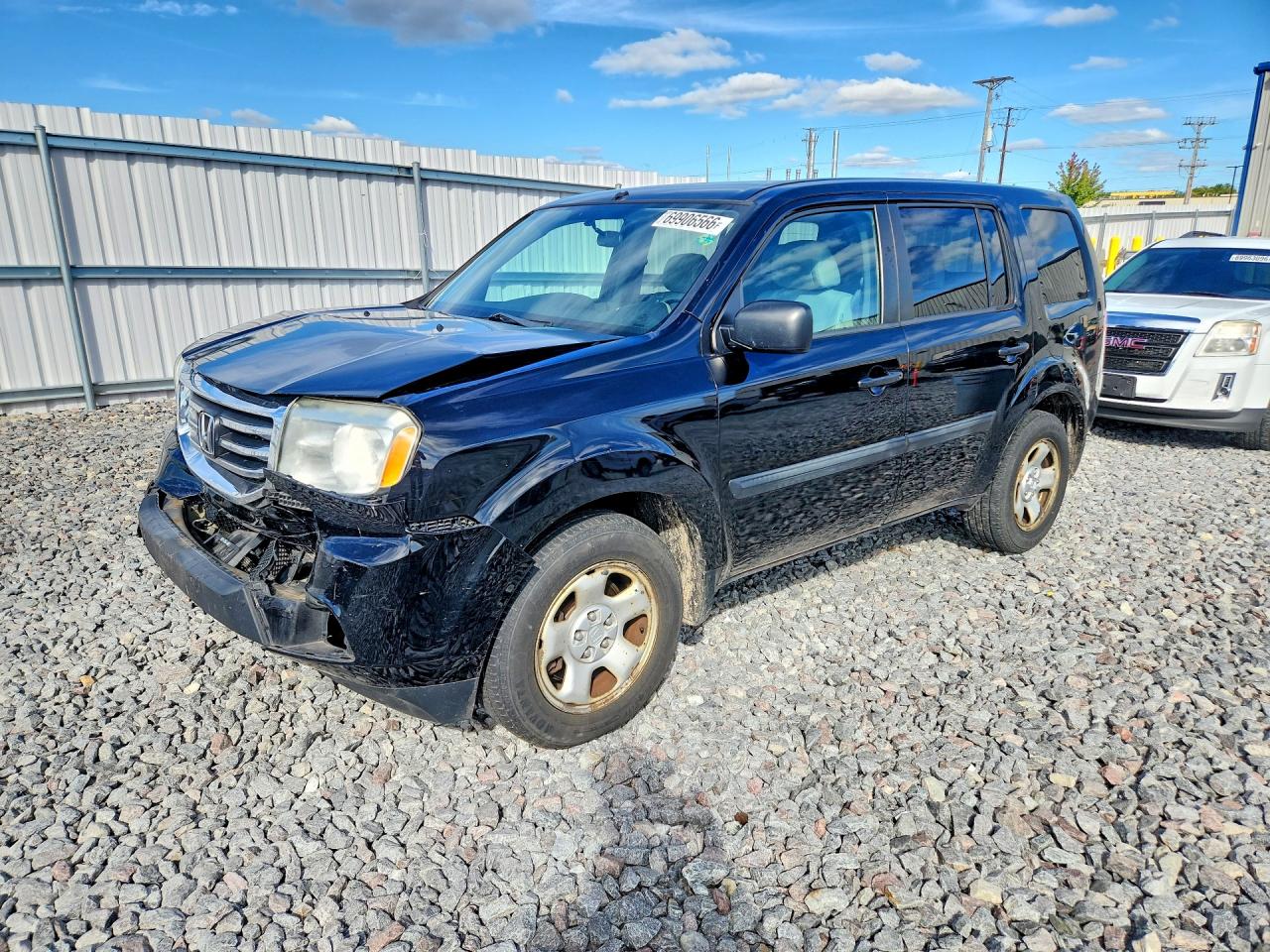 2013 HONDA PILOT LX | 5FNYF4H2XDB004028 | UPCARS