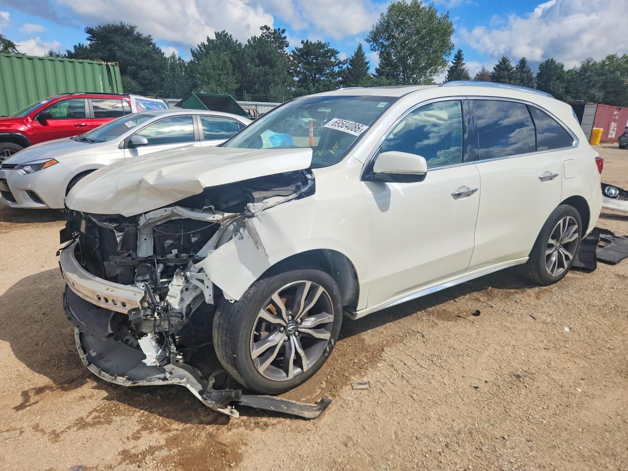 2019 ACURA MDX ADVANCE | 5J8YD4H83KL011912 | UPCARS