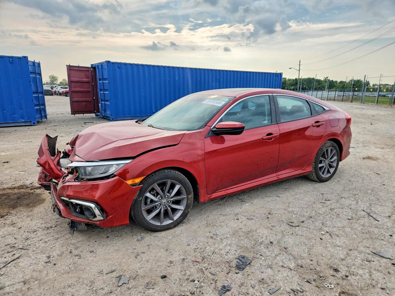 2020 HONDA CIVIC EXL | 19XFC1F75LE018078 | UPCARS