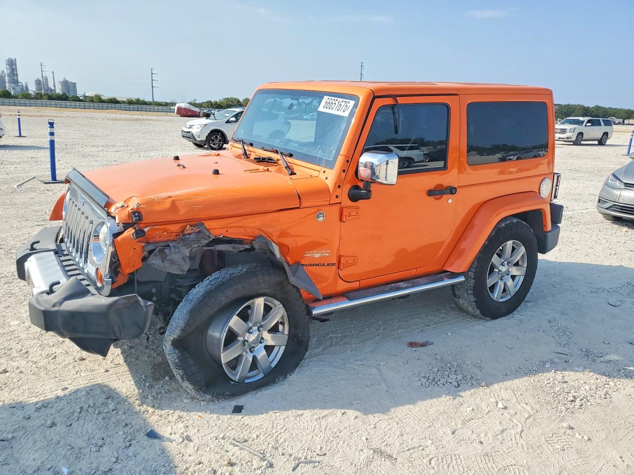2012 JEEP WRANGLER SAHARA | 1C4GJWBG7CL199916 | UPCARS