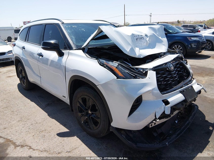 2025 TOYOTA HIGHLANDER HYBRID XLE NIGHTSHADE | 5TDKBRCH8SS677354 | UPCARS