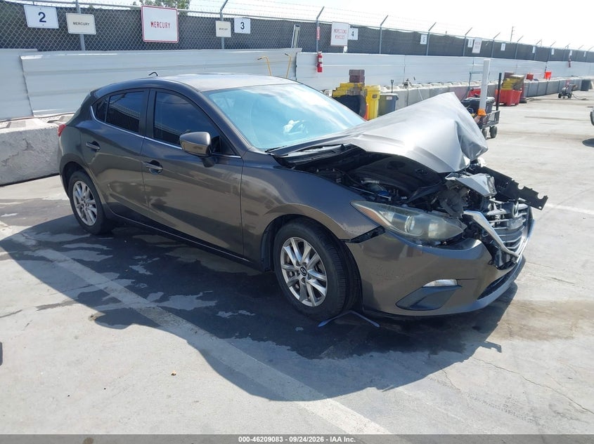 2014 MAZDA MAZDA3 I TOURING | JM1BM1L75E1182730 | UPCARS