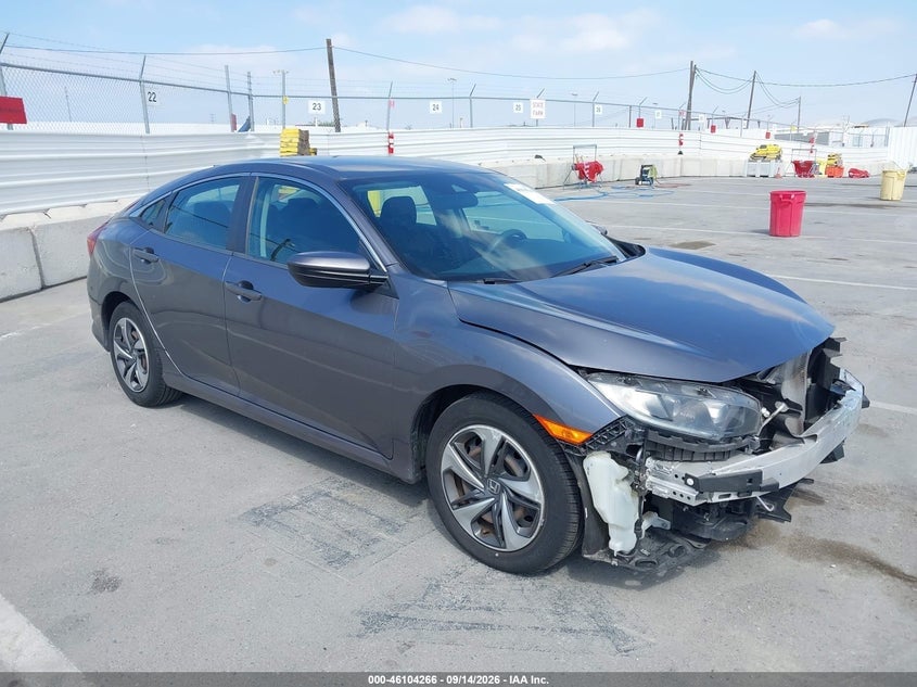 2020 HONDA CIVIC LX | 2HGFC2F64LH503024 | UPCARS
