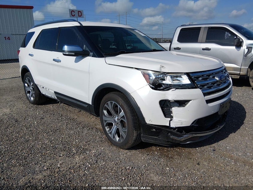 2019 FORD EXPLORER LIMITED | 1FM5K7FH0KGA44690 | UPCARS