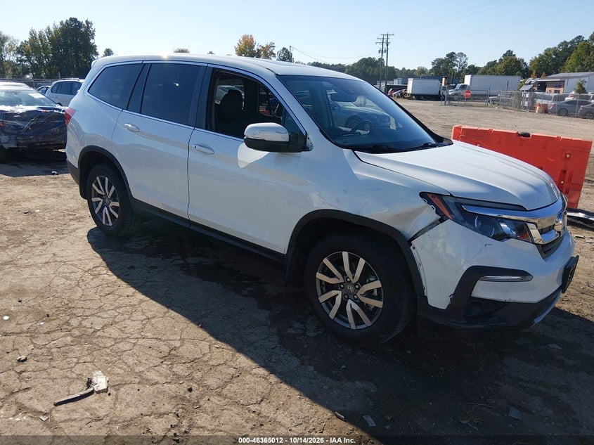 2021 HONDA PILOT AWD EX-L | 5FNYF6H5XMB065076 | UPCARS