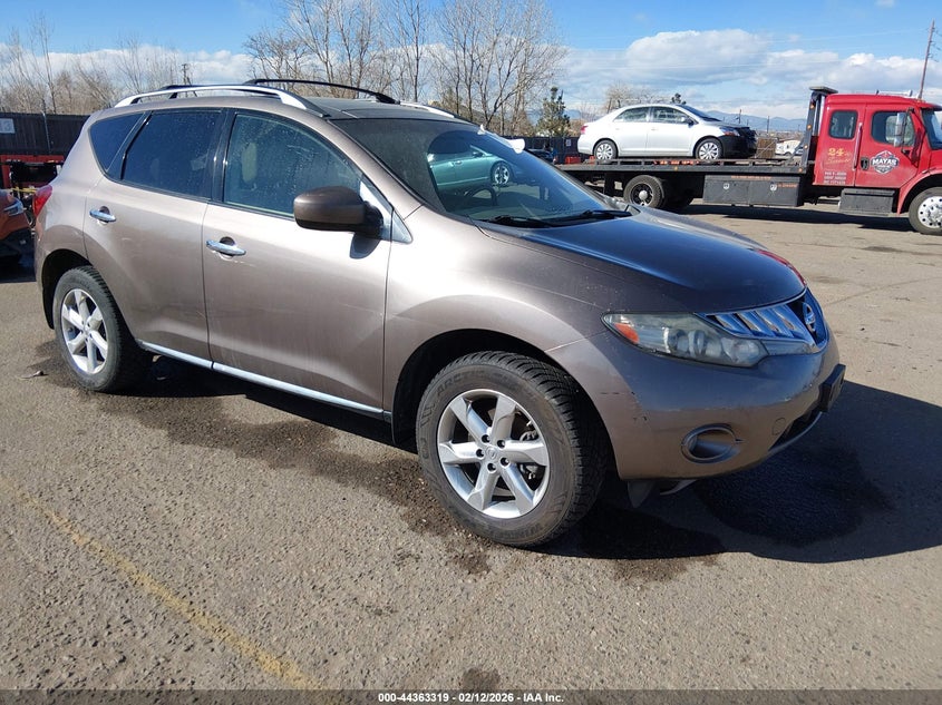 2010 NISSAN MURANO SL | JN8AZ1MWXAW122365 | UPCARS