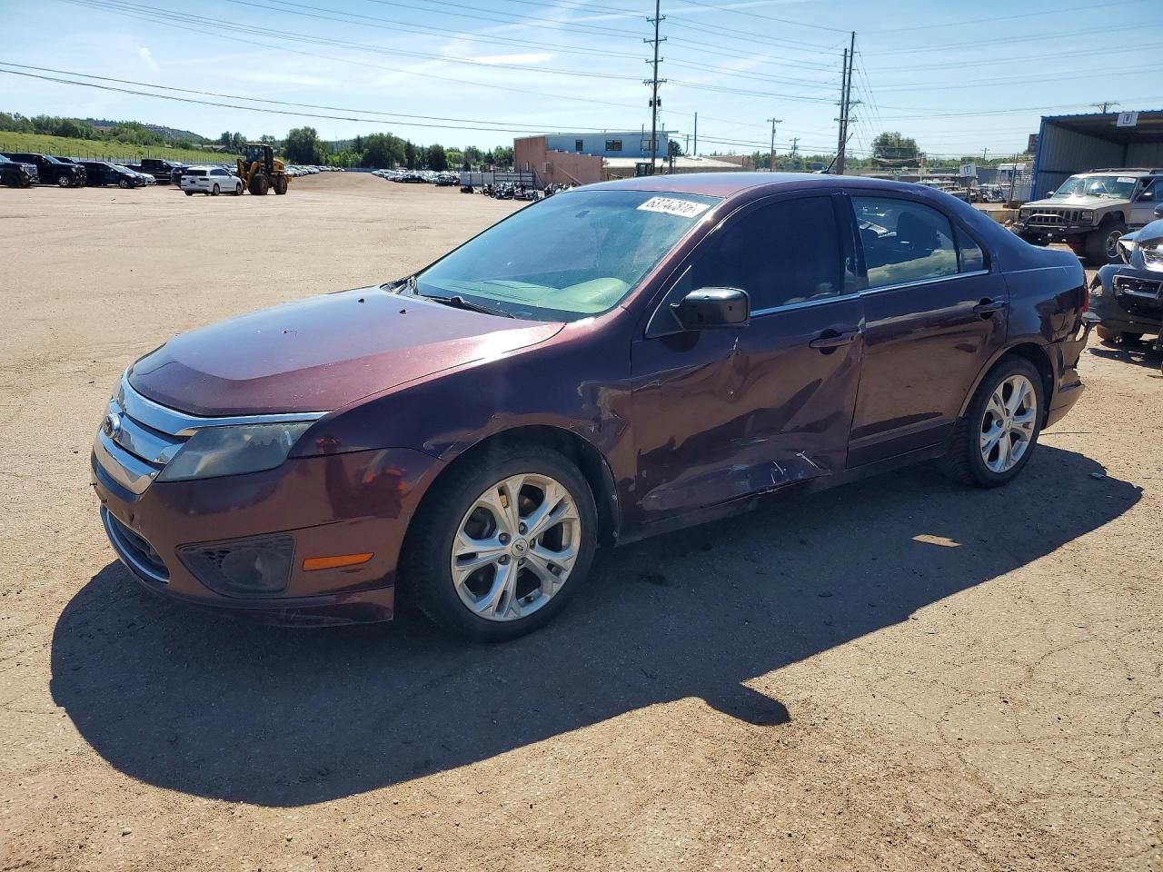 2012 FORD FUSION SE | 3FAHP0HG1CR291456 | UPCARS