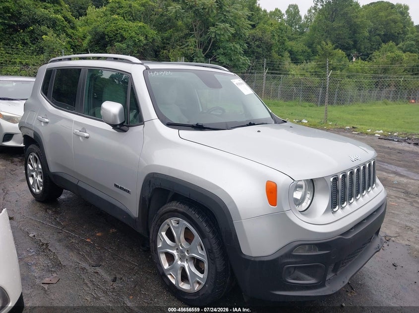 2016 JEEP RENEGADE LIMITED | ZACCJADTXGPE12354 | UPCARS