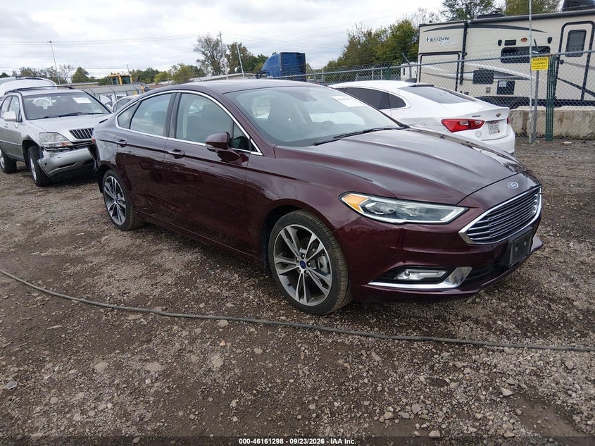 2017 FORD FUSION TITANIUM | 3FA6P0K97HR213336 | UPCARS