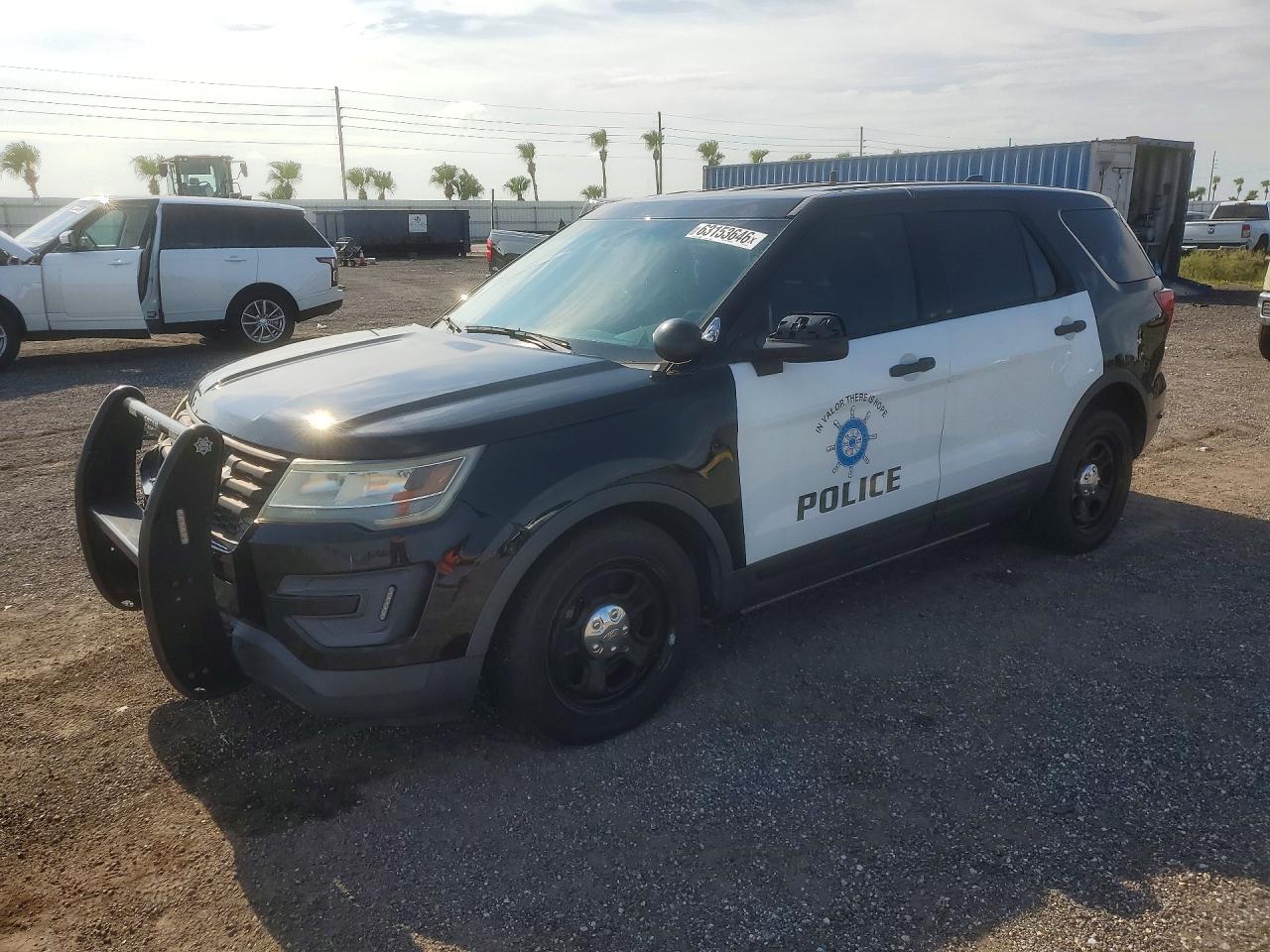 2016 FORD EXPLORER POLICE INTERCEPTOR | 1FM5K8AR3GGC08270 | UPCARS