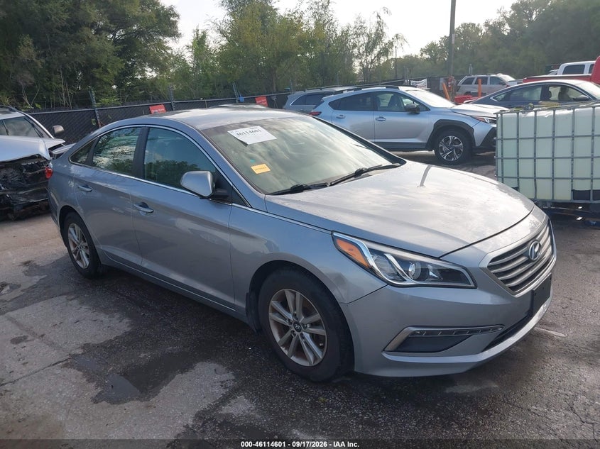 2015 HYUNDAI SONATA SE | 5NPE24AF8FH155837 | UPCARS