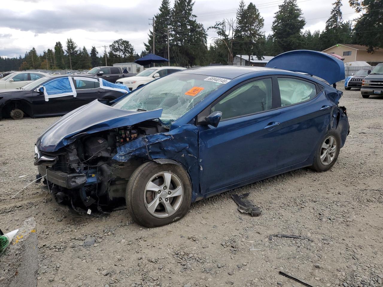 2014 HYUNDAI ELANTRA SE | KMHDH4AE6EU103544 | UPCARS