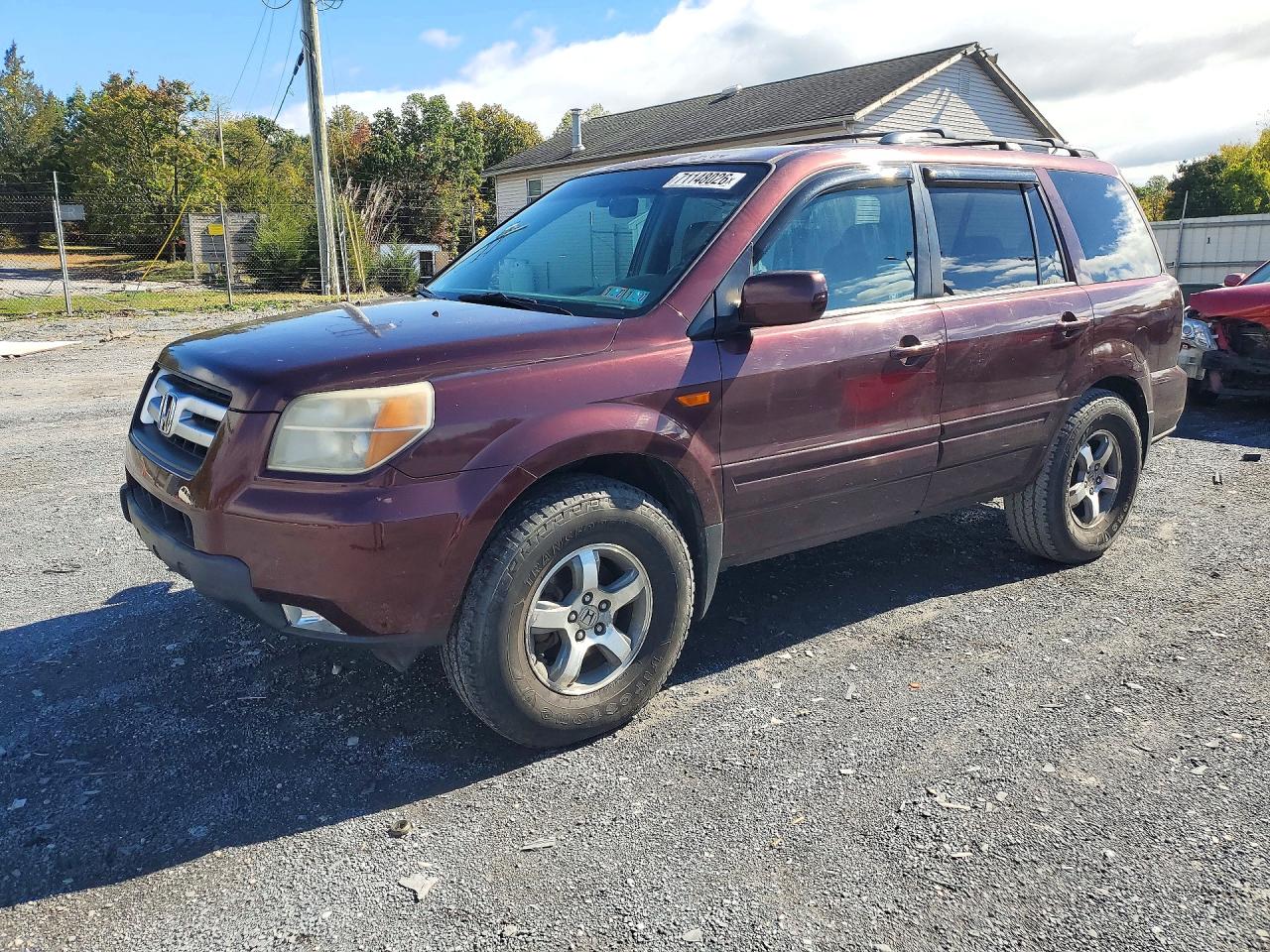 2008 HONDA PILOT EXL | 5FNYF18668B029824 | UPCARS