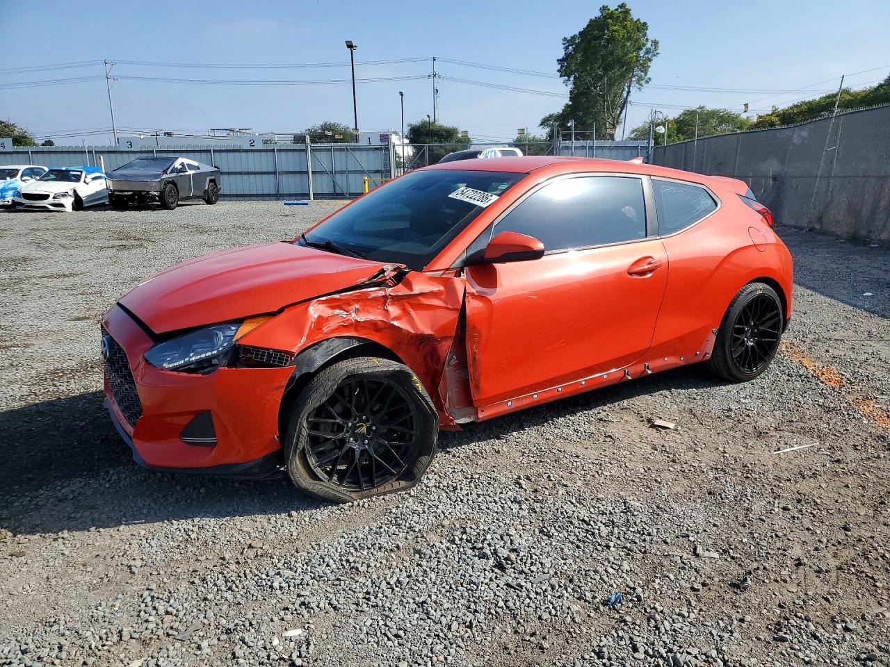 2019 HYUNDAI VELOSTER TURBO R-SPEC | KMHTH6AB2KU015857 | UPCARS