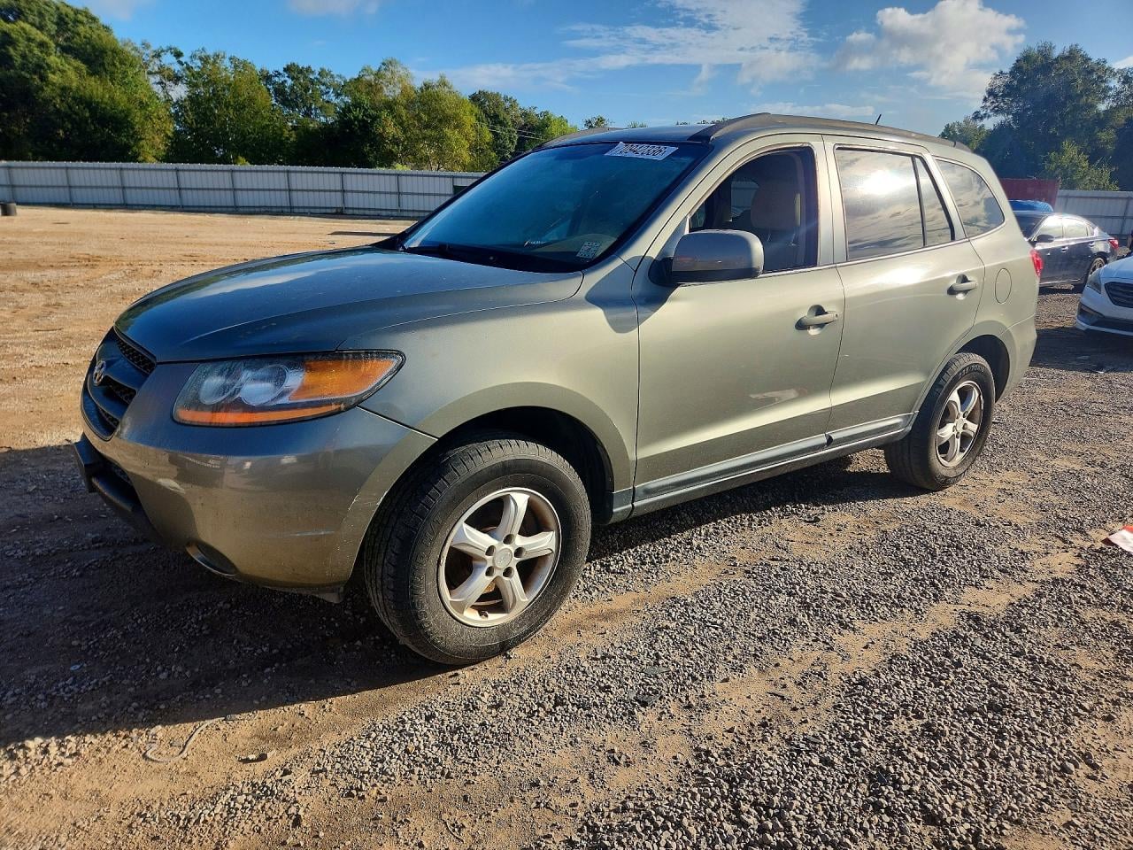 2008 HYUNDAI SANTA FE GLS | 5NMSG13D58H218102 | UPCARS