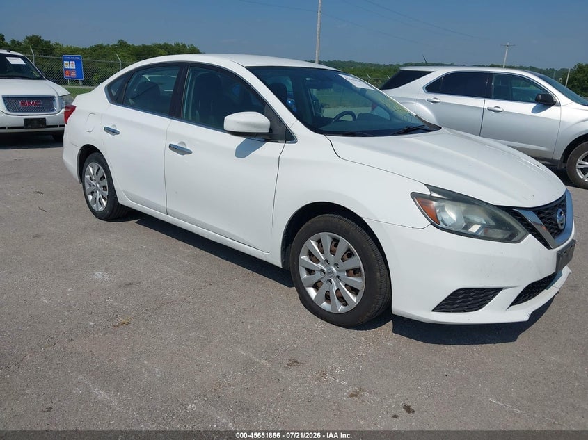 2017 NISSAN SENTRA SV | 3N1AB7AP9HY326144 | UPCARS