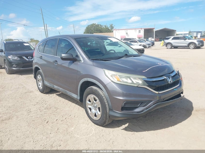 2016 HONDA CR-V LX | 3CZRM3H36GG701900 | UPCARS