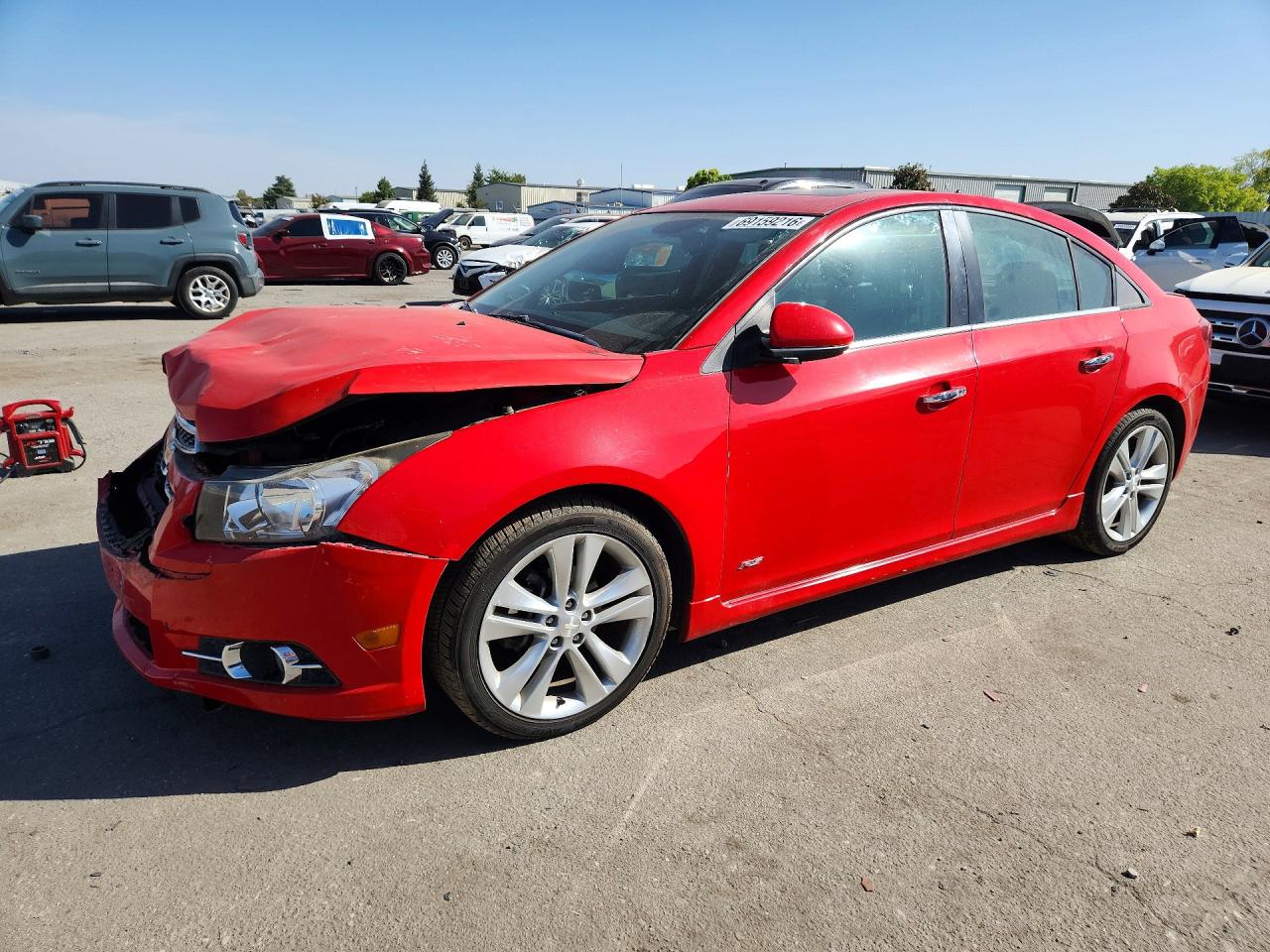 2014 CHEVROLET CRUZE LTZ | 1G1PG5SB0E7375156 | UPCARS
