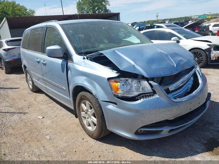 2012 CHRYSLER TOWN & COUNTRY TOURING | 2C4RC1BG1CR317777 | UPCARS