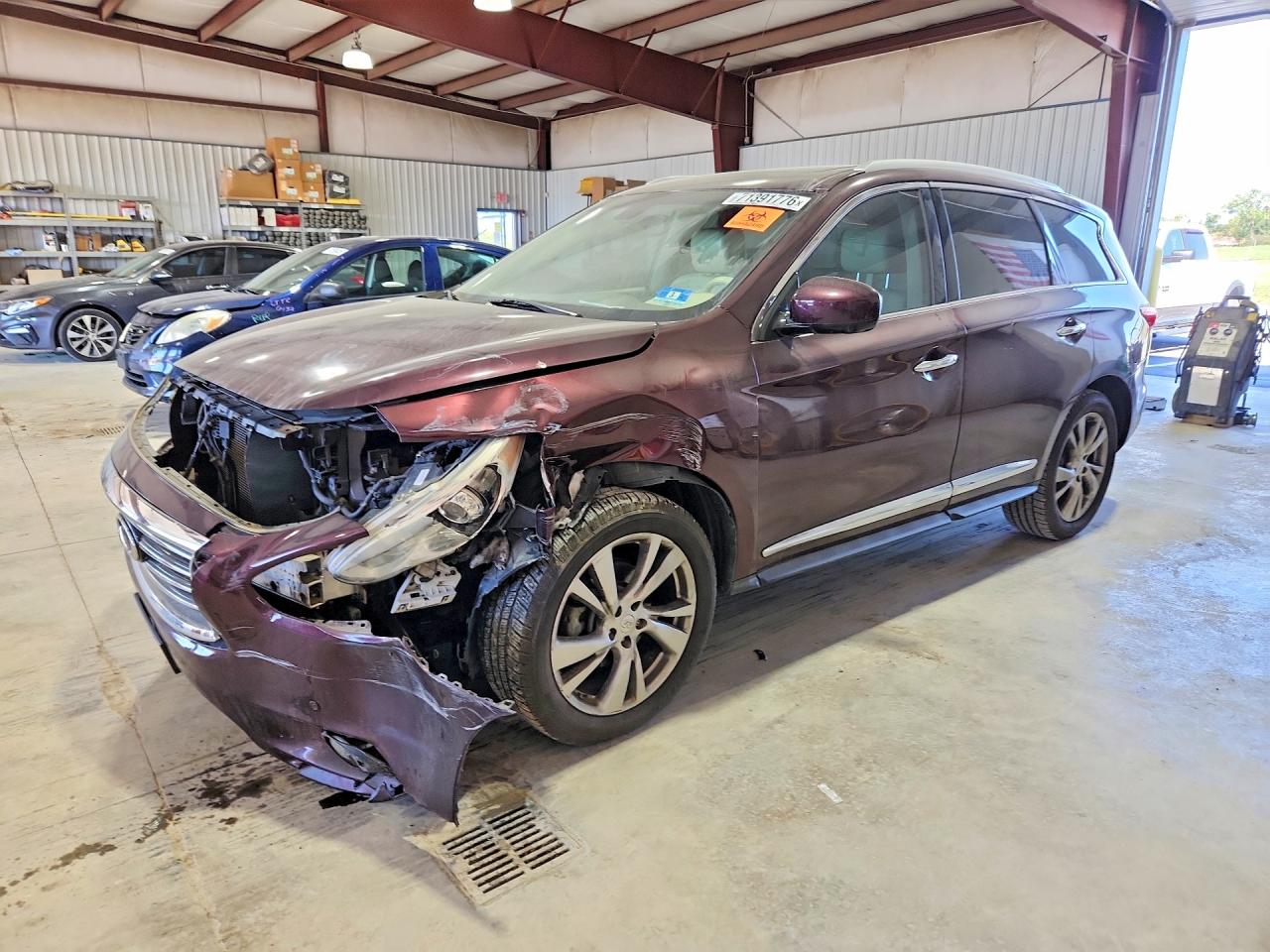 2013 INFINITI JX35 BASE | 5N1AL0MNXDC338149 | UPCARS