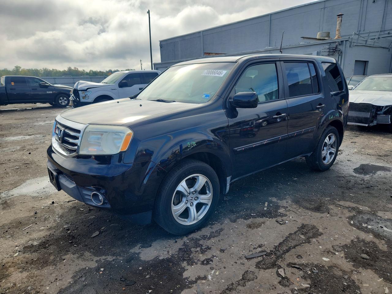 2012 HONDA PILOT EXL | 5FNYF4H68CB046408 | UPCARS