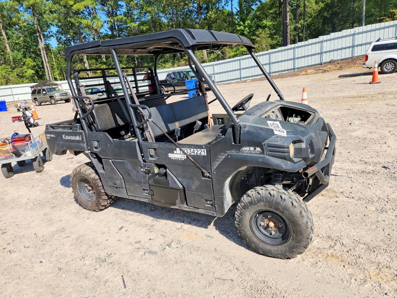 2022 KAWASAKI MULE P FXT MULE PRO DXT UTILITY VEHICLE | JKAAFCA19NB502229 | UPCARS