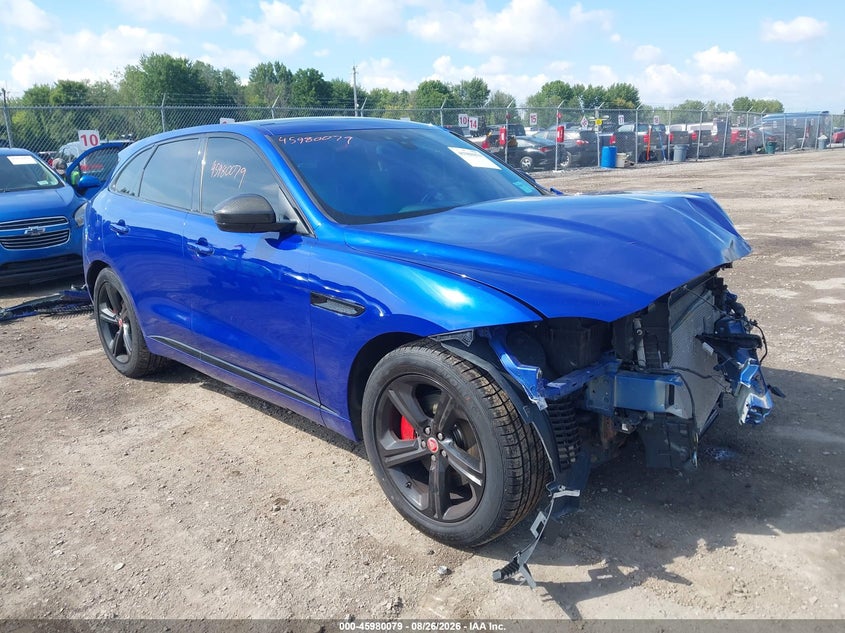 2018 JAGUAR F-PACE S | SADCM2FV3JA295837 | UPCARS