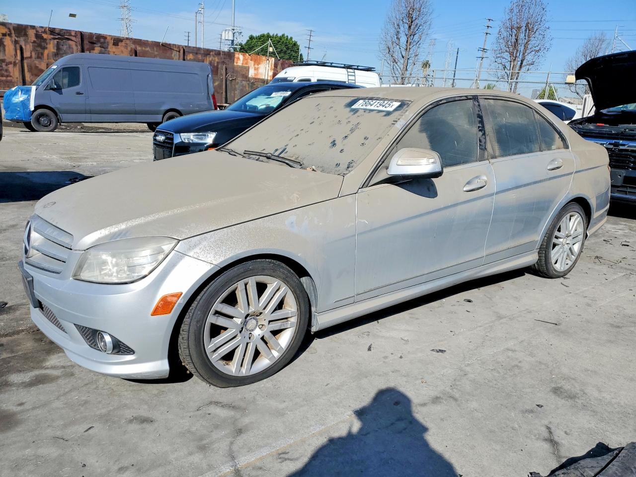 2008 MERCEDES-BENZ C-CLASS | WDDGF54X98F032817 | UPCARS