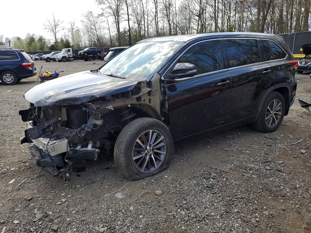 2018 TOYOTA HIGHLANDER XLE | 5TDJZRFH8JS543123 | UPCARS