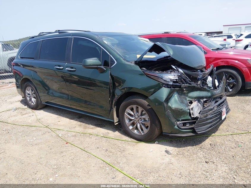 2025 TOYOTA SIENNA XLE | 5TDYRKECXSS280601 | UPCARS