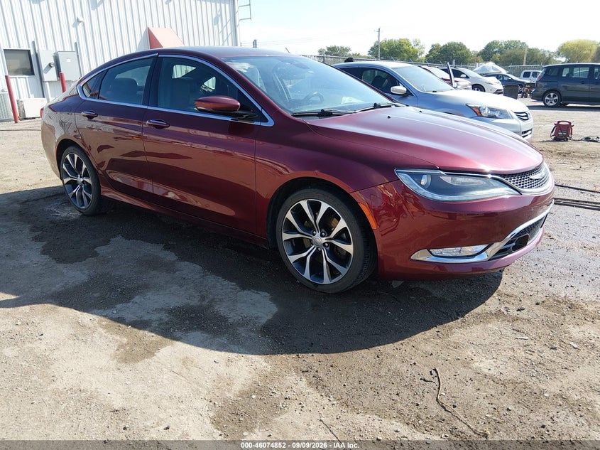 2016 CHRYSLER 200 C | 1C3CCCCB4GN172763 | UPCARS