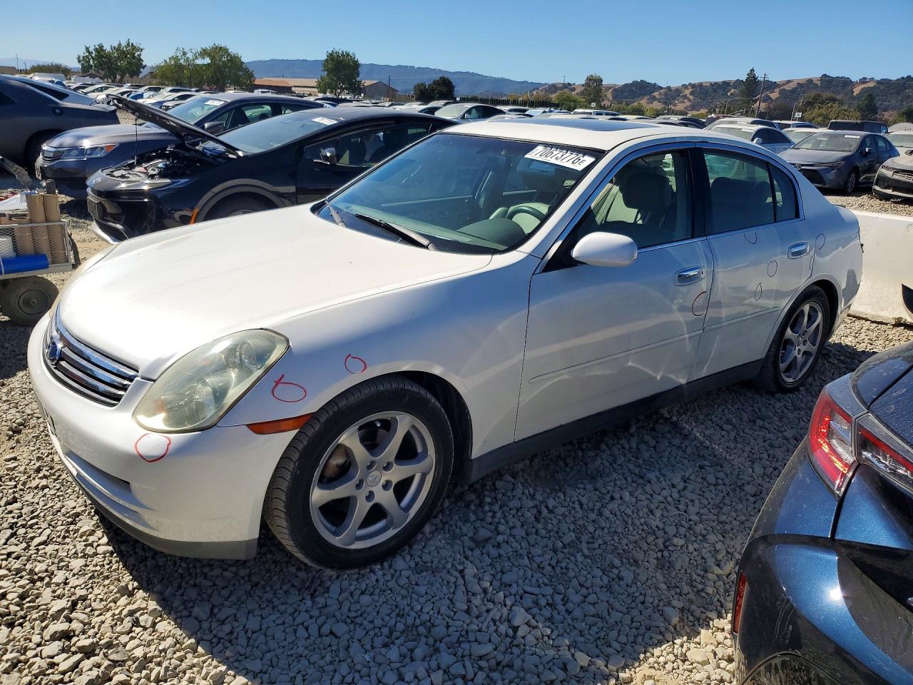 2003 INFINITI G35 BASE | JNKCV51EX3M018636 | UPCARS