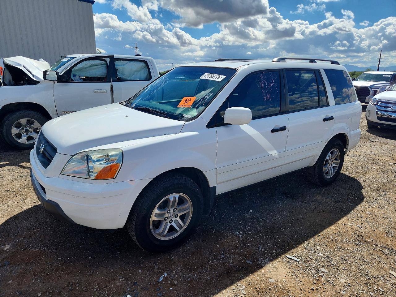 2005 HONDA PILOT EXL | 2HKYF18595H521705 | UPCARS