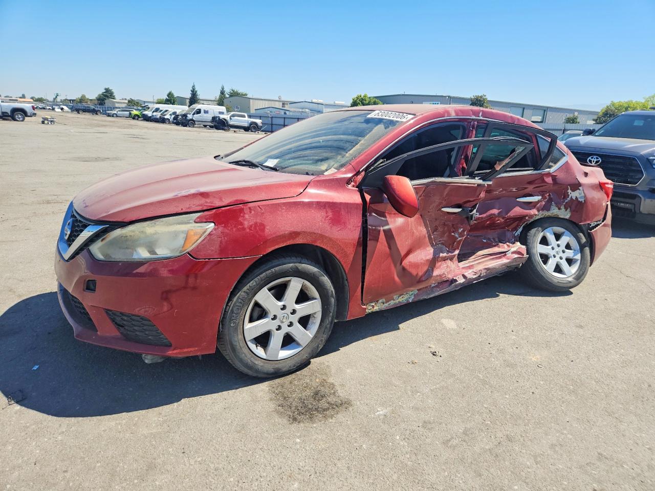 2016 NISSAN SENTRA SV | 3N1AB7AP6GY263373 | UPCARS