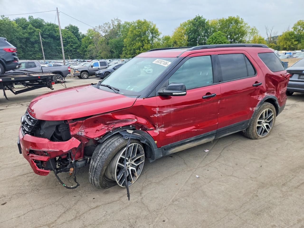 2017 FORD EXPLORER SPORT | 1FM5K8GT9HGE17517 | UPCARS